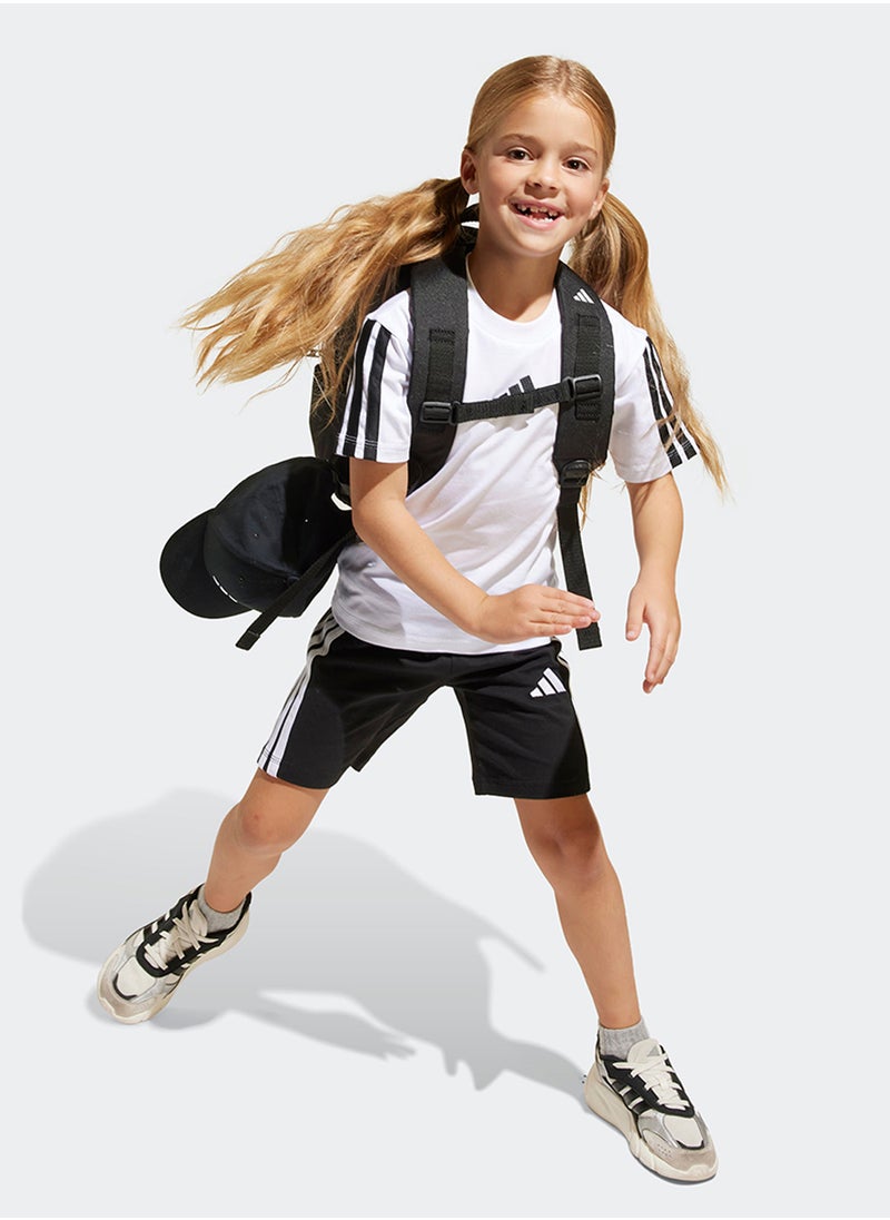 Kids 3 Stripe T-Shirt Set