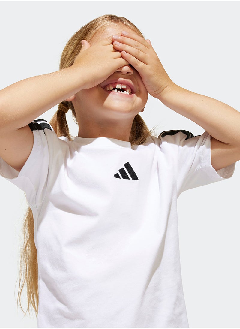 Kids 3 Stripe T-Shirt Set