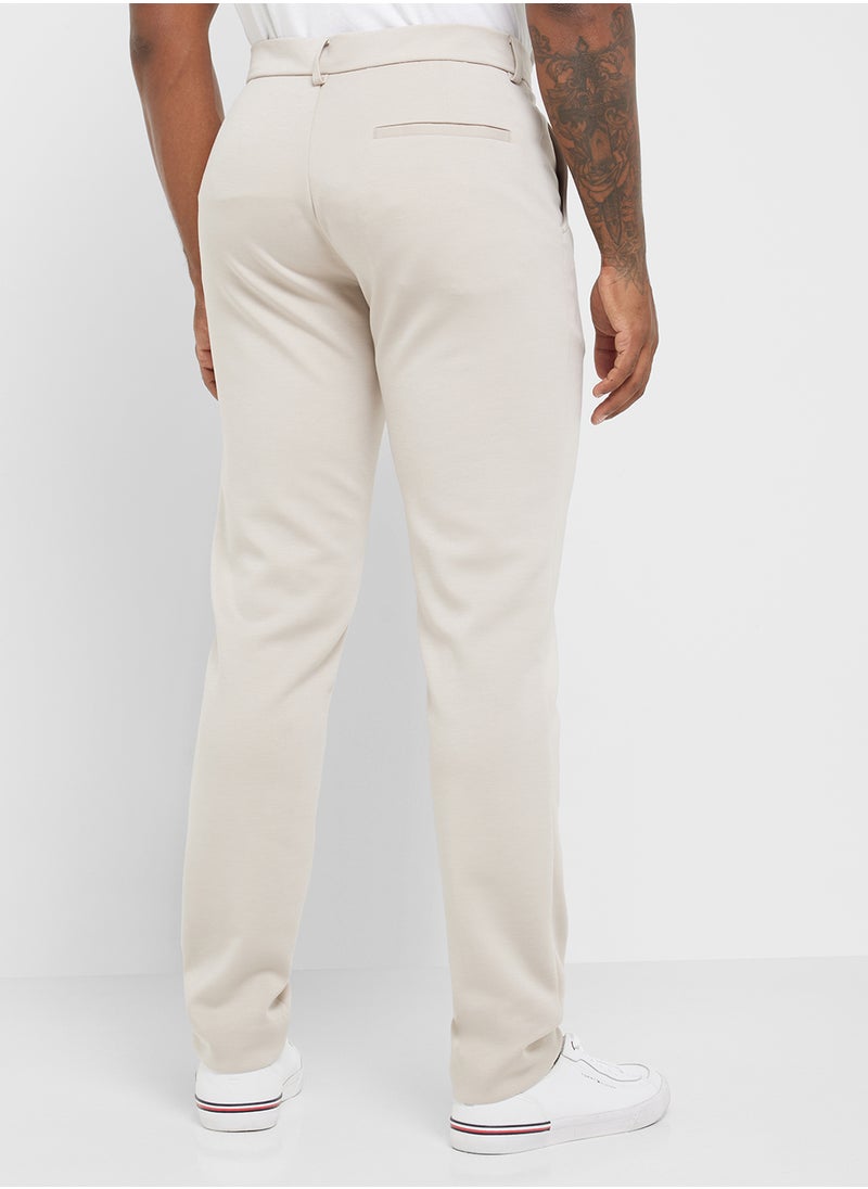 Slim Fit Smart Trousers