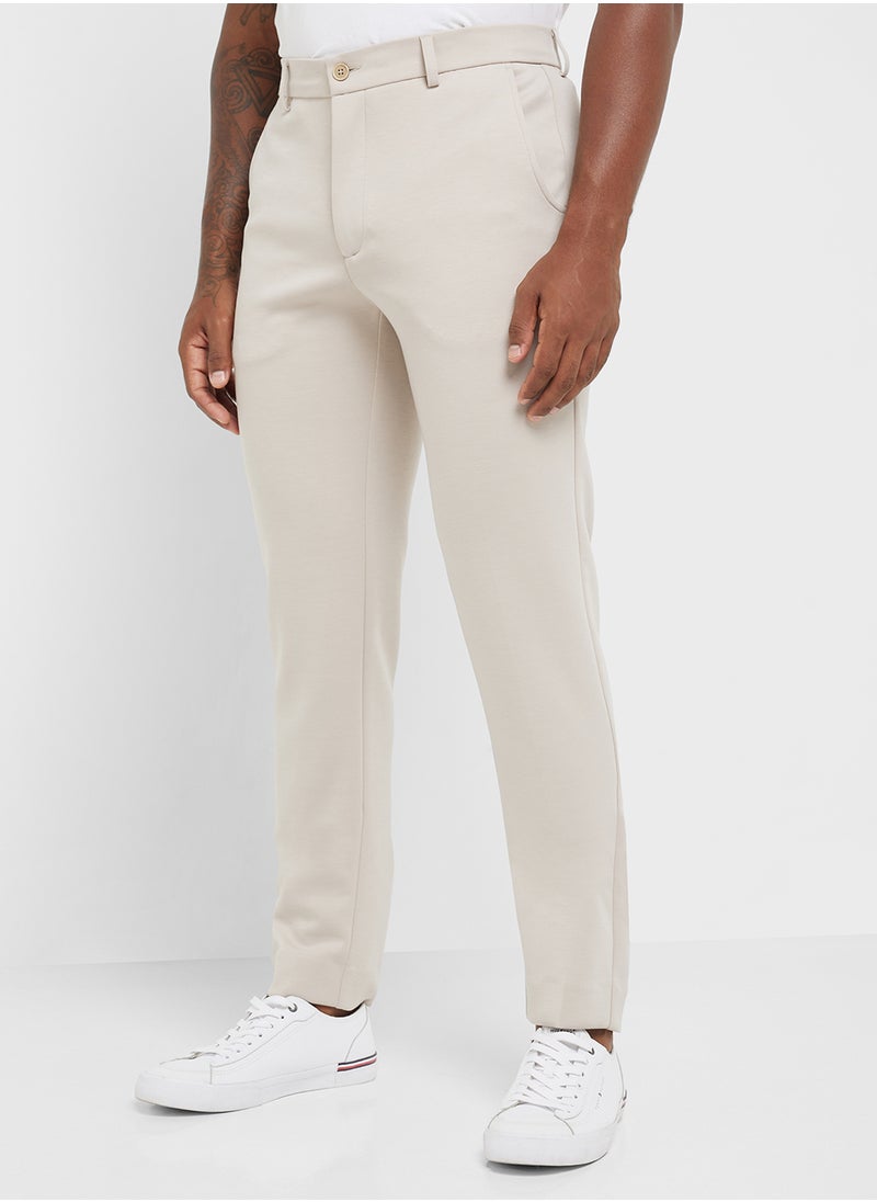 Slim Fit Smart Trousers