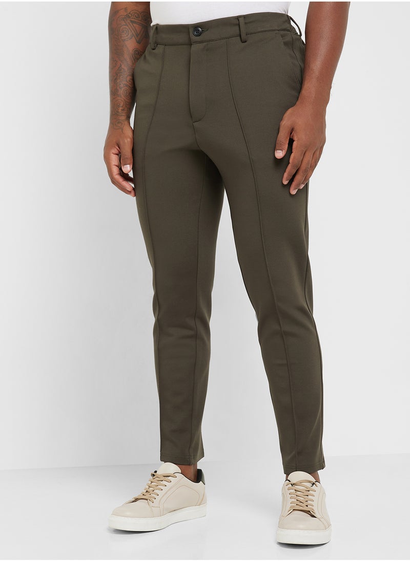 Slim Fit Smart Trousers