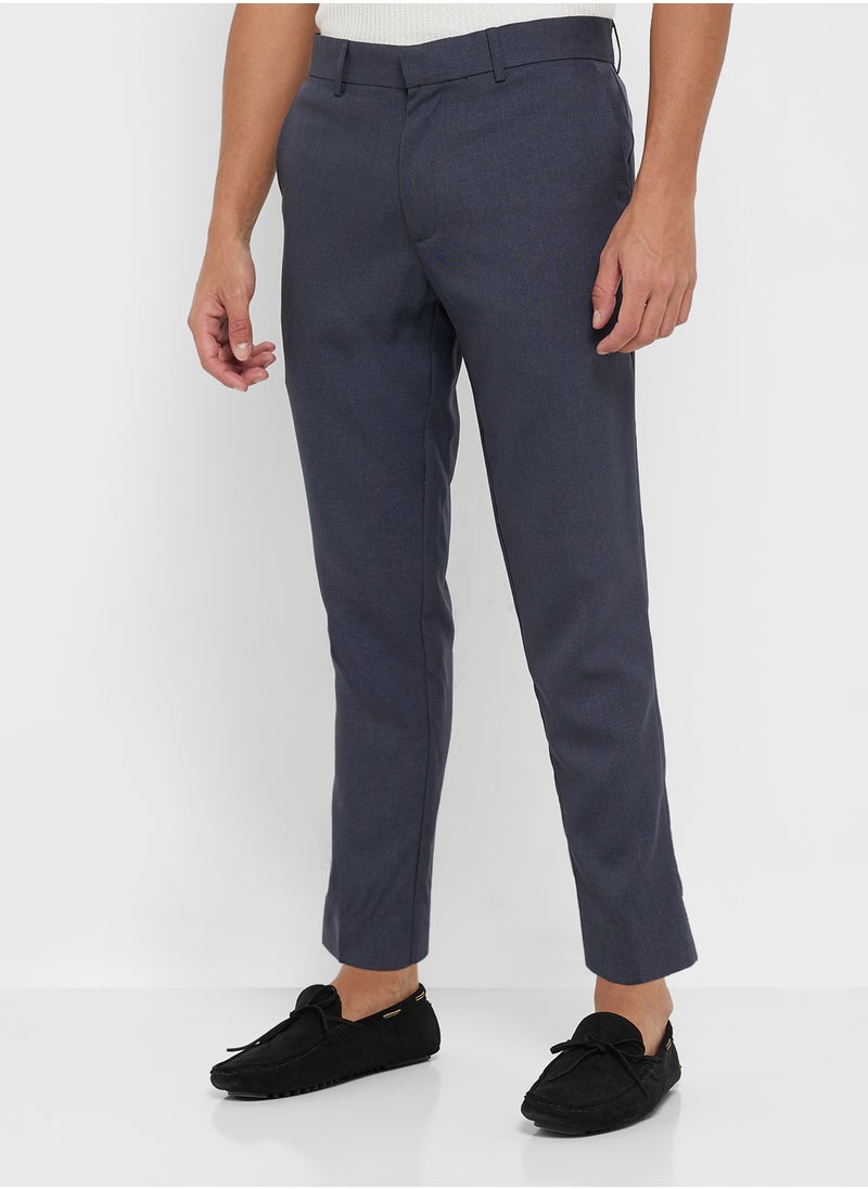 Slim Fit Smart Trousers