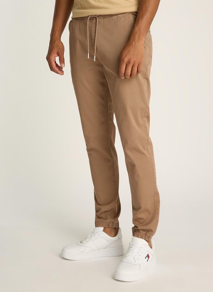 Drawstrings Logo Pants