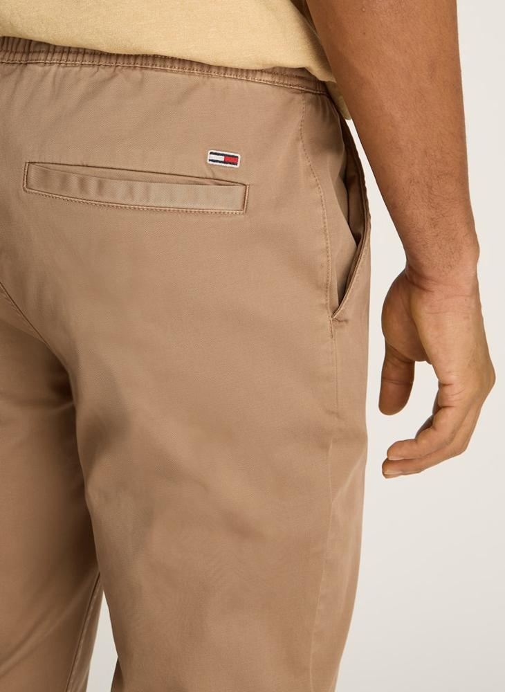 Drawstrings Logo Pants