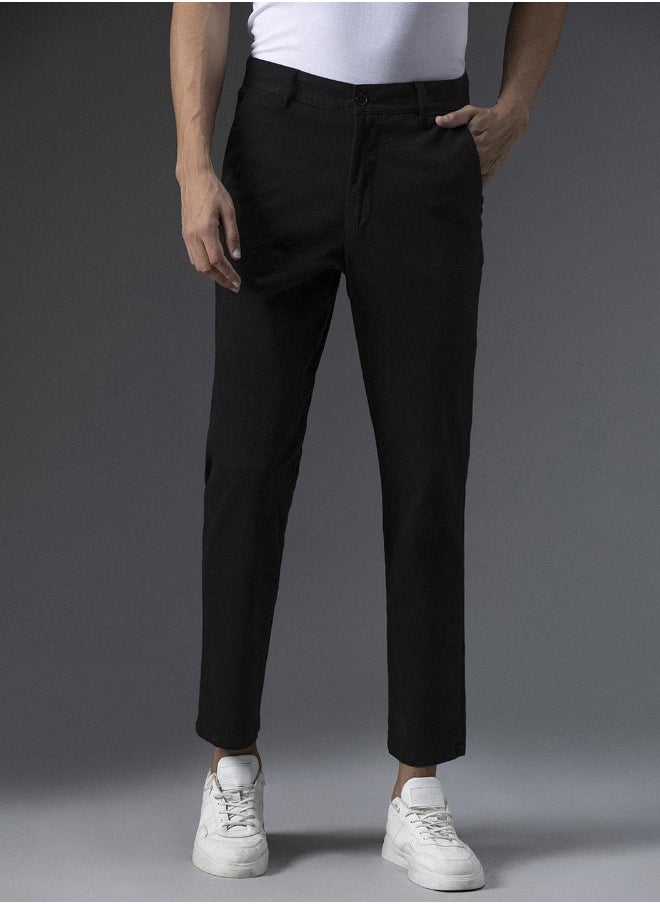 Men Black Trousers