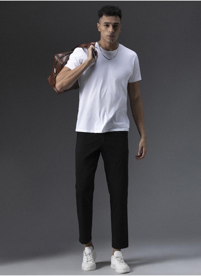 Men Black Trousers