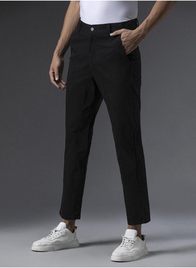 Men Black Trousers