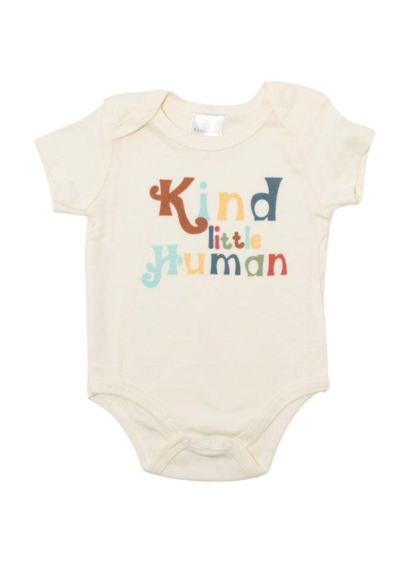 Bambimici 3-Piece Short Sleeve You are my Sunshine Print Bodysuit for Baby