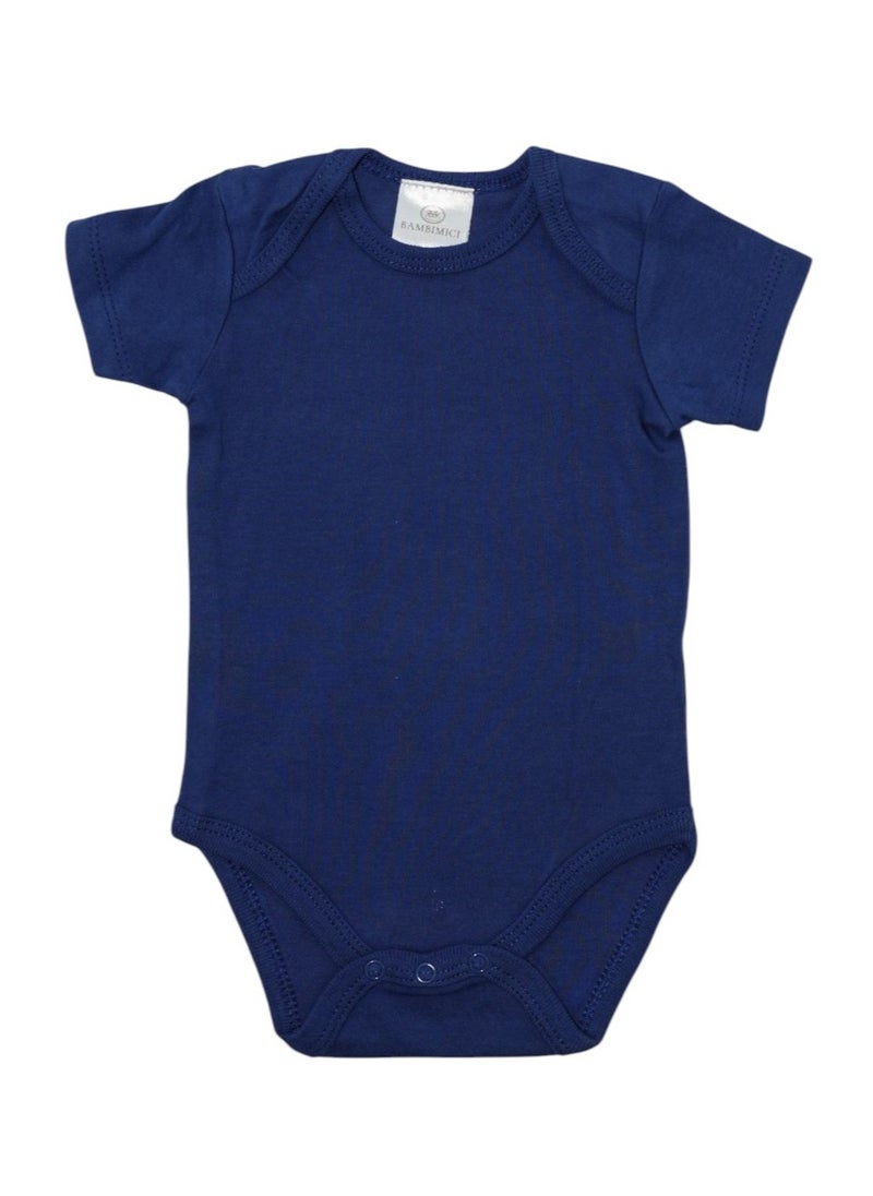 Bambimici 3-Piece Short Sleeve Animal Printed Bodysuit for Baby Boy