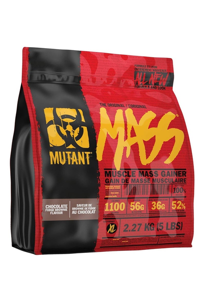 Mutant The Original Mass 16 Servings Chocolate Fudge Brownie 5Lb 2.27kg