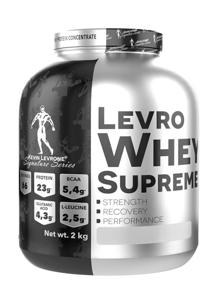 Levro Whey Supreme - Strawberry Flavor - 2kg