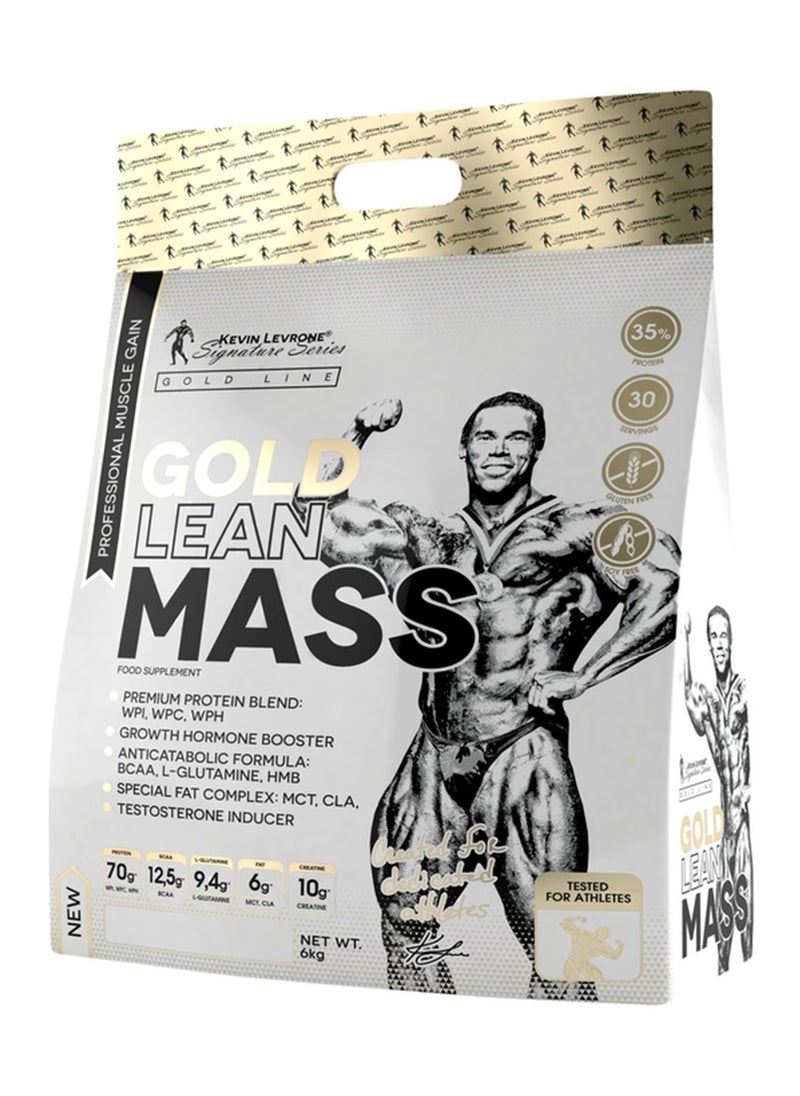 Gold Lean Mass - Cookies & Cream Flavor - 6kg