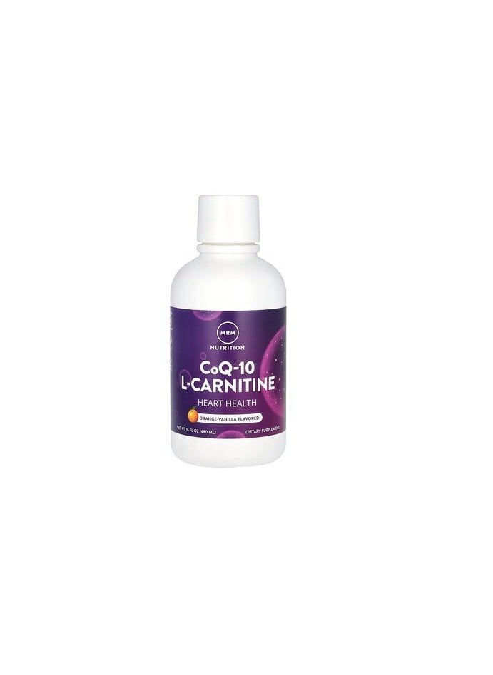 MRM CoQ-10 L-Carnitine Liquid Orange-Vanilla 16 fl oz (480 ml)