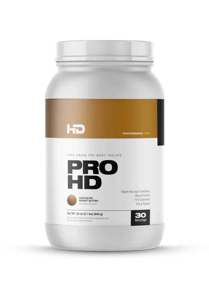 HD Muscle Pro Whey isolate Chocolate Peanut Butter 942g 30 servings