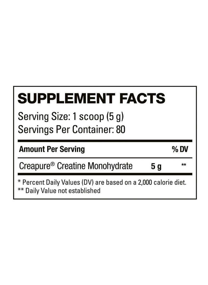 HD Muscle Creatine 400g 80 servings