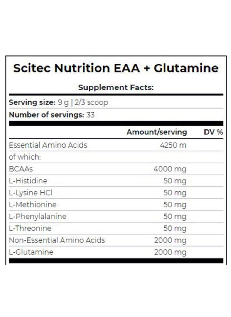 EAA + GLUTAMINE Mango Flavored, 300g