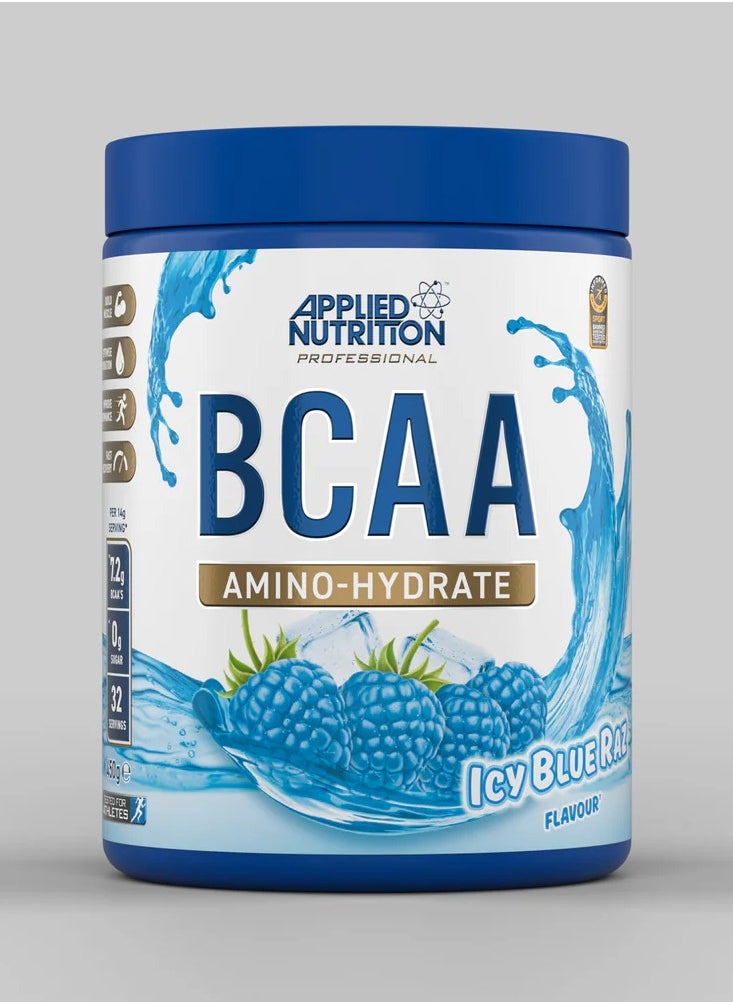 Bcaa Amino-Hydrate 450G Icy Blue Raz Boost Recovery And Hydration