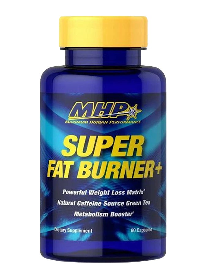 Super Fat Burner 60 Capsules Advanced Thermogenic Fat Loss Formula Boosts Metabolism