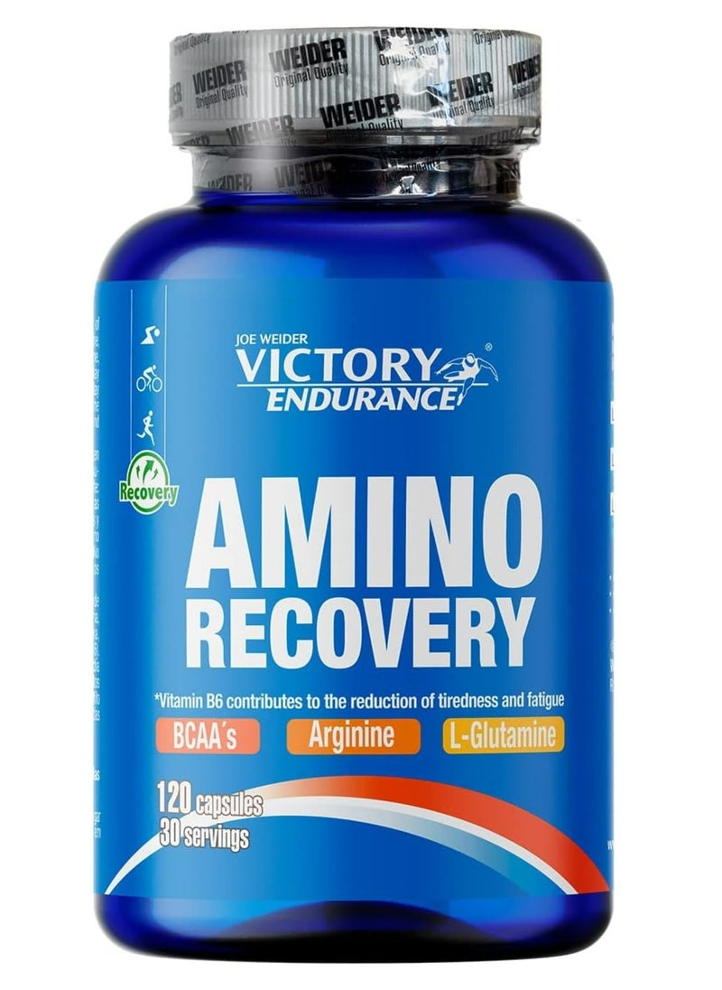 Amino Recovery 120 Capsules, Supports Muscle Recovery & Endurance | Reduces Fatigue