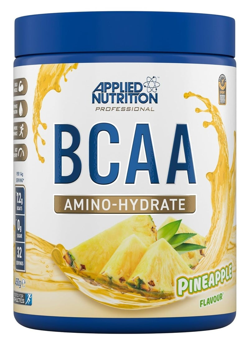 Bcaa Amino Hydrate 450 Grams, Pine Apple