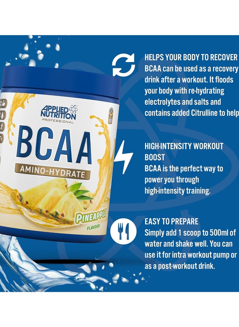 Bcaa Amino Hydrate 450 Grams, Pine Apple