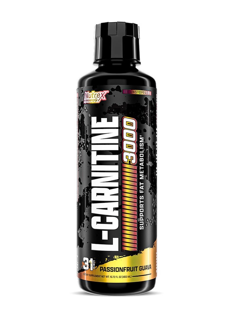 Nutrex L-Carnitine 3000 31S 465ml Passion Fruit Guava