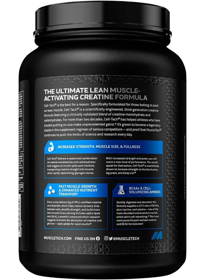 Cell Tech The Most Powerful Creatine Formula Fruit Punch 300 Lbs 1.36Kg