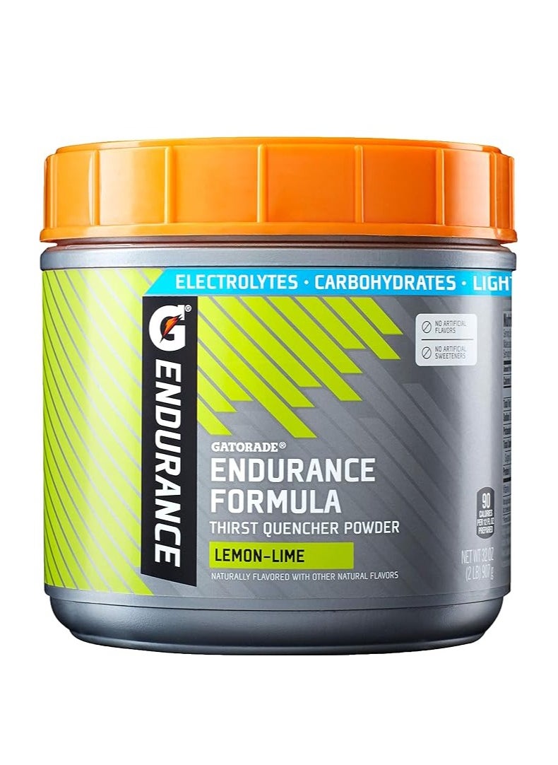 Endurance Formula Powder,Lemon Lime 32 Ounce