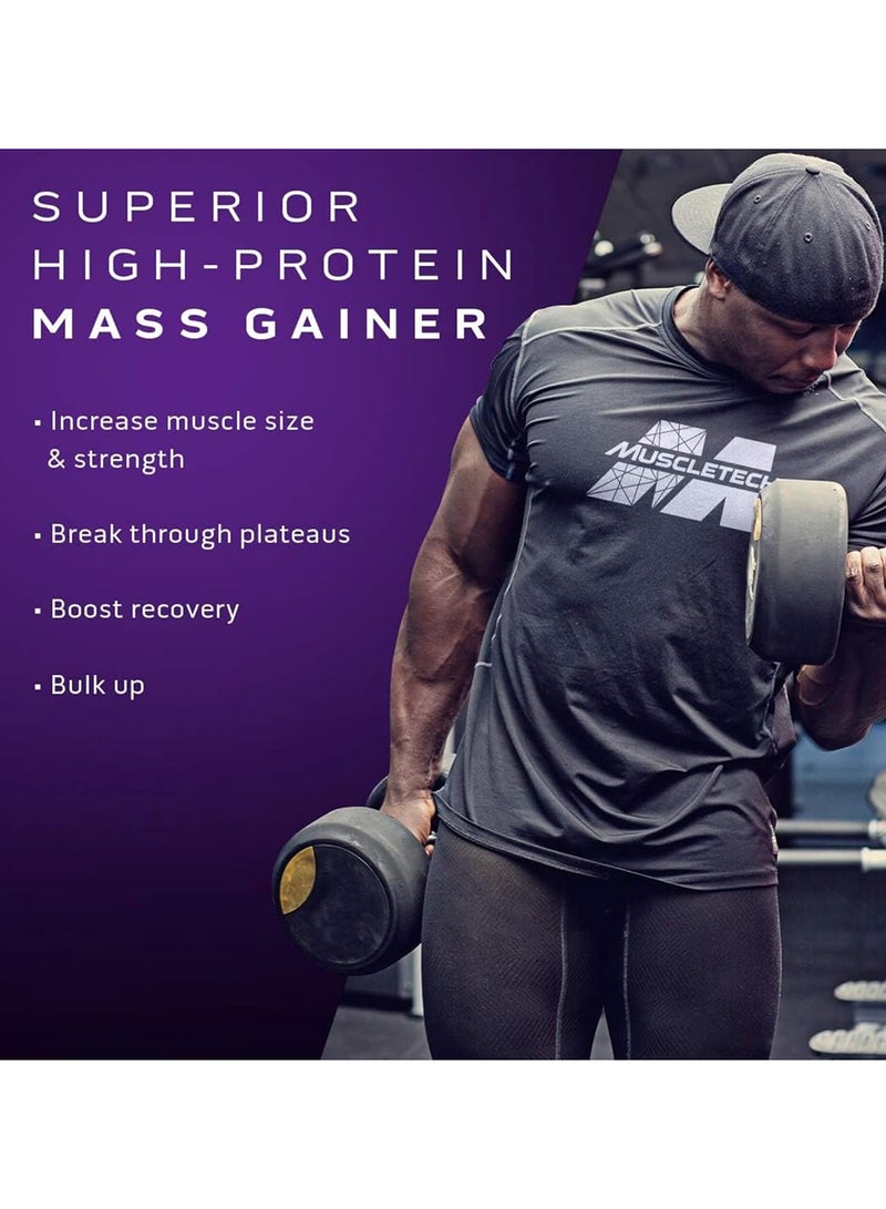 100% Mass Gainer High Protein Mass Gainer Chocolate Fudge Brownie 5.15 Lbs, 2.33kg