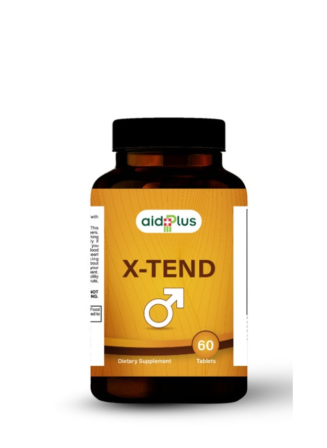 X-Tend For Men - 60 Capsules For Vitality, Performance & Overall Wellness - Supports Energy, Muscle Health & Hormonal Balance