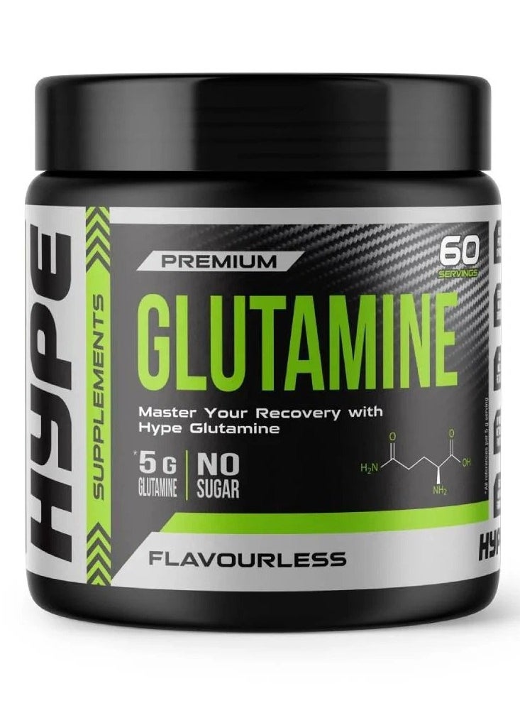 HYPE PREMIUM GLUTAMINE UNFLAVORED 60 SERVINGS 300G