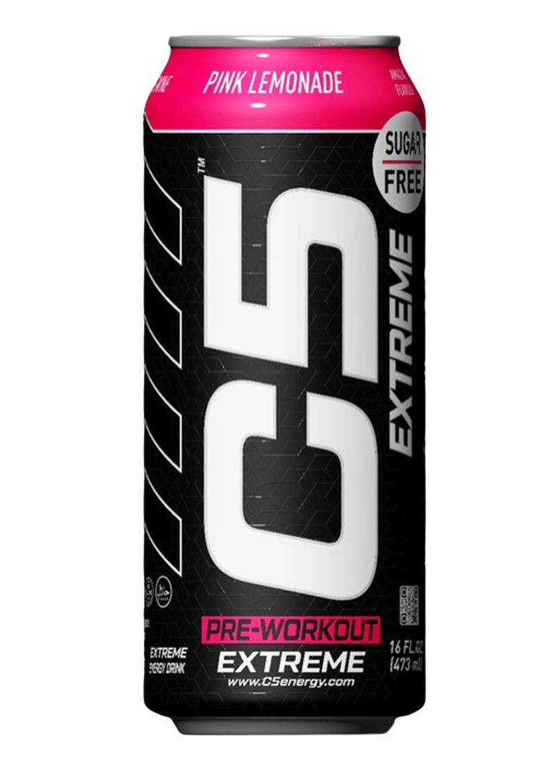 C5 EXTREME Zero Sugar Pink Lemonade 473ml – Pack of 12