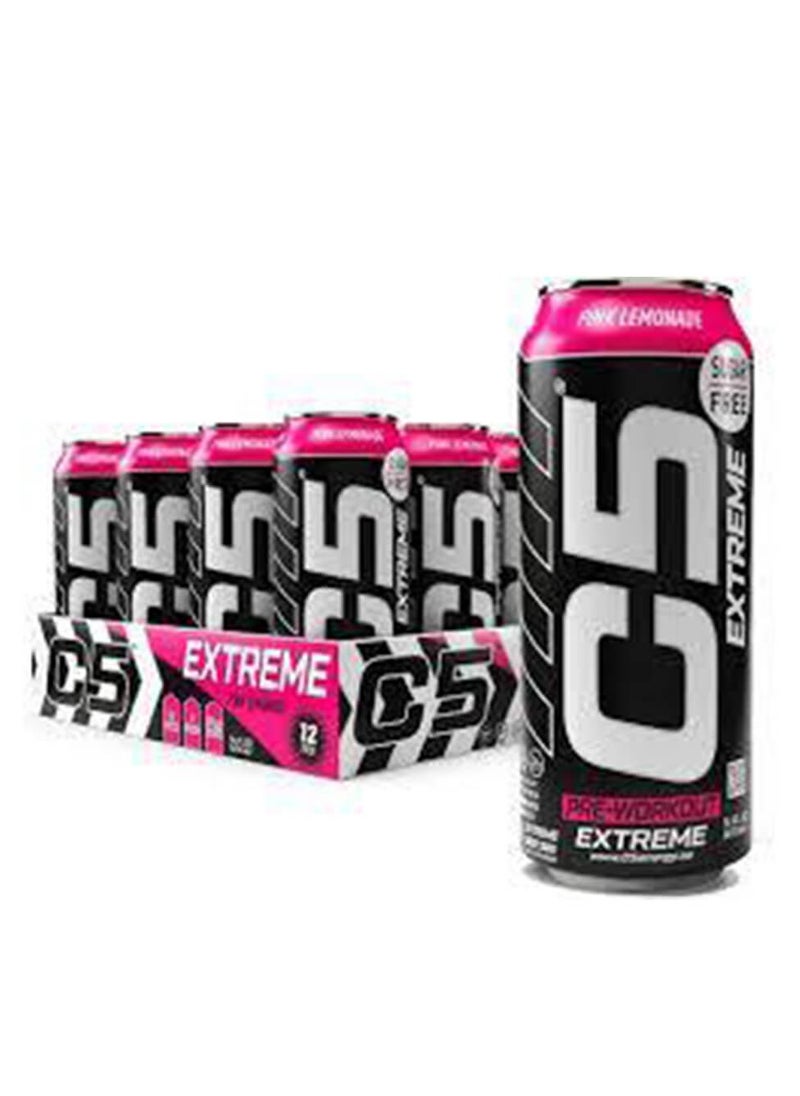 C5 EXTREME Zero Sugar Pink Lemonade 473ml – Pack of 12