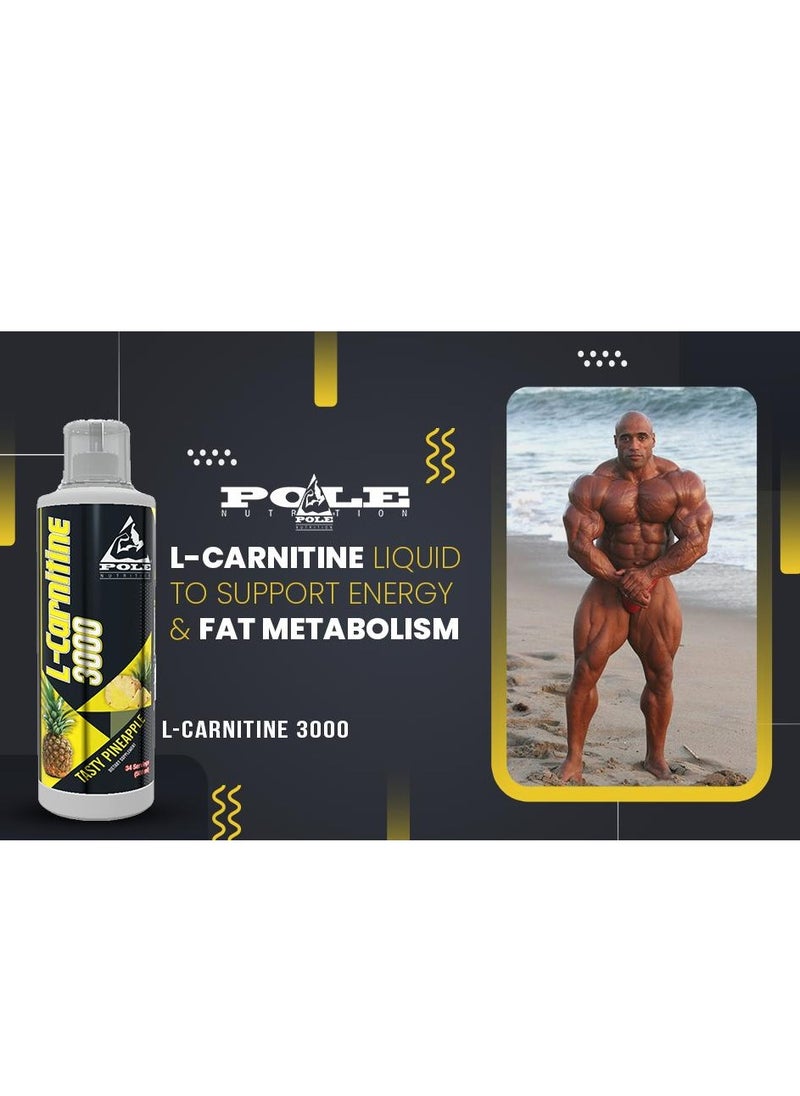 Pole Nutrition L-Carnitine 3000 Sour Apple - 34 Servings