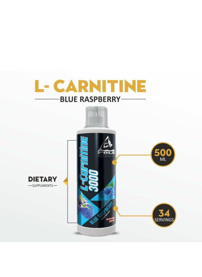 Pole Nutrition L-Carnitine 3000 Sour Apple - 34 Servings