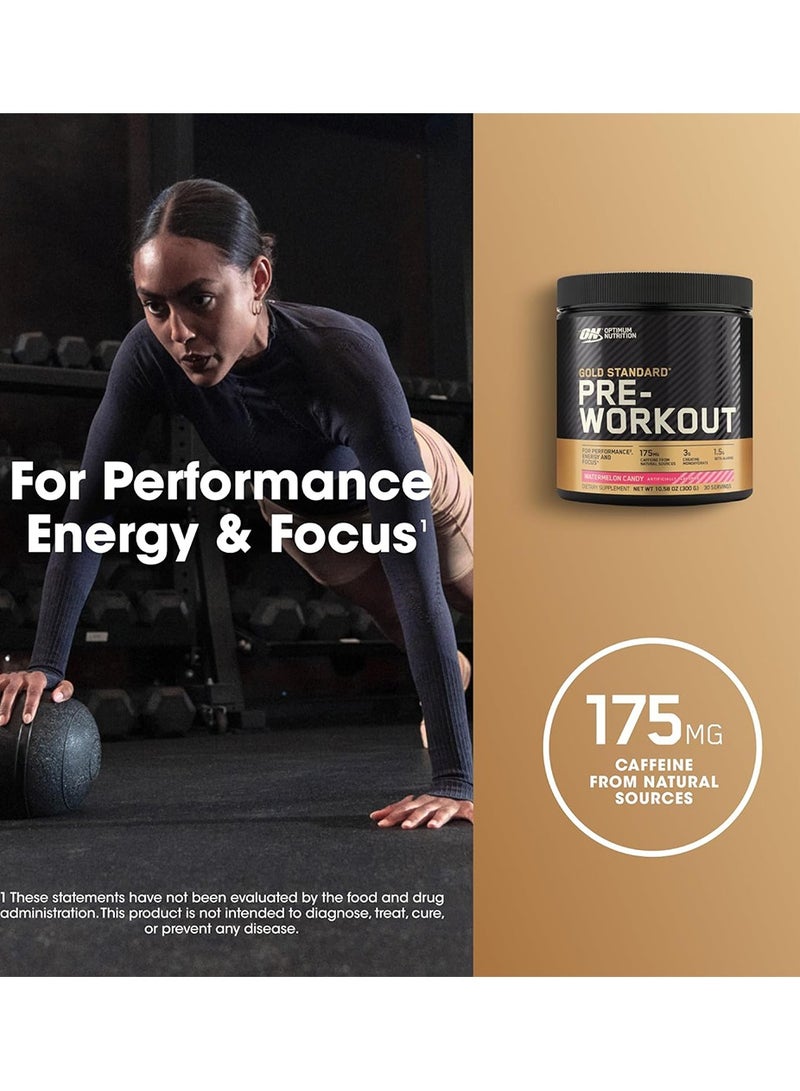 Gold Standard Pre-workout 30 Servings Watermelon Candy 300g