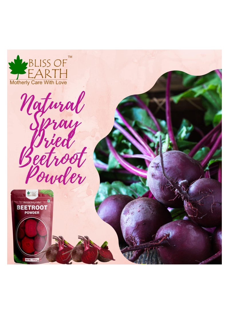 1KG Beetroot Powder For Juice Eating Face Skin Whitening Natural Dehydrated Chukundar Powder Pack of 5