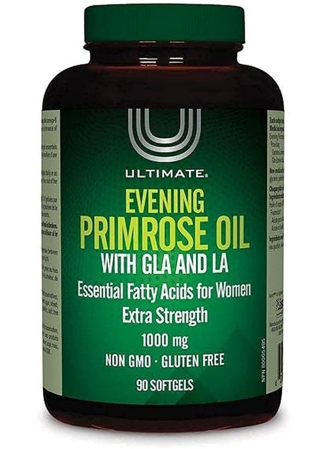 ULTIMATE EVENING PRIMROSE OIL 1000MG 90's SOFTGELS