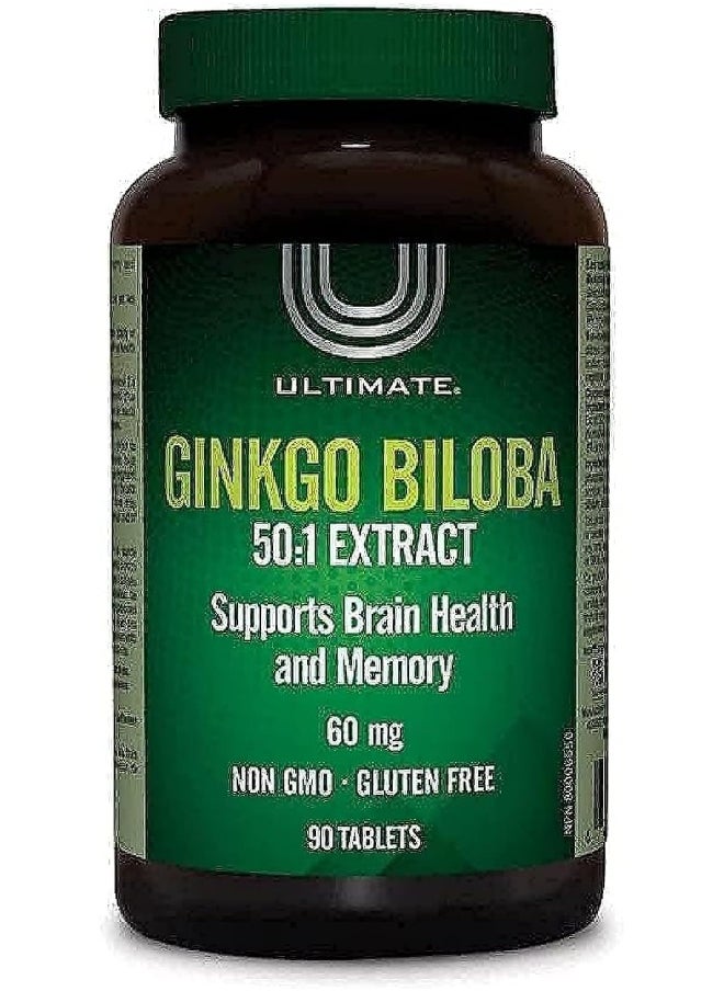 ULTIMATE GINKGO BILOBA 60MG 90's TABS