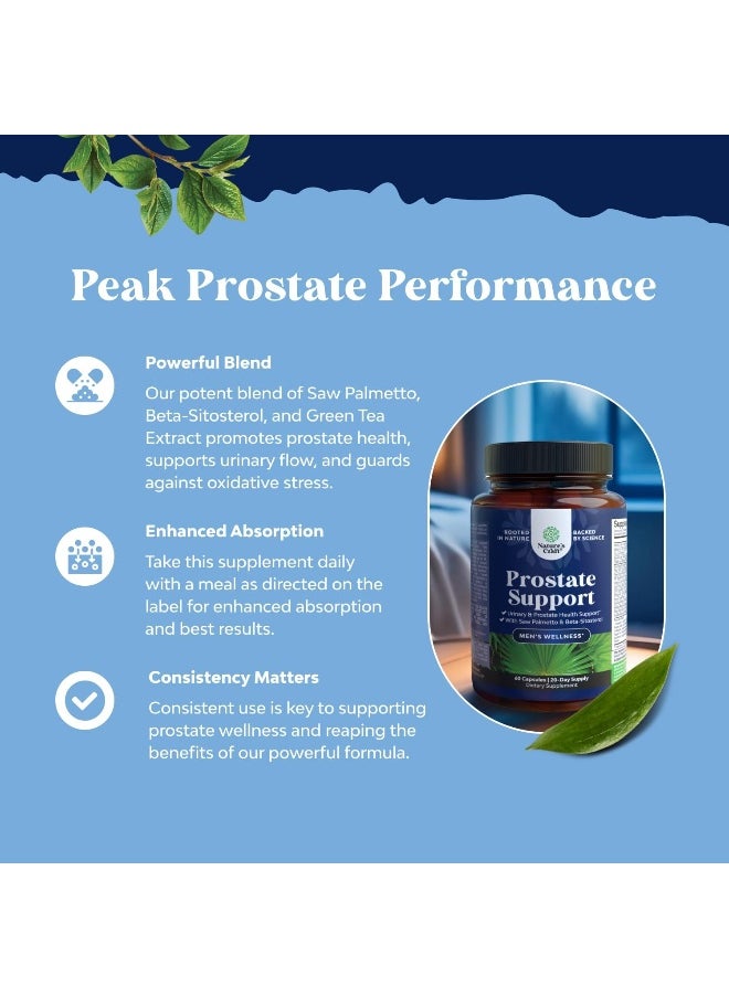 Nature's Craft  90  Capsules Prostate support for men's wellness