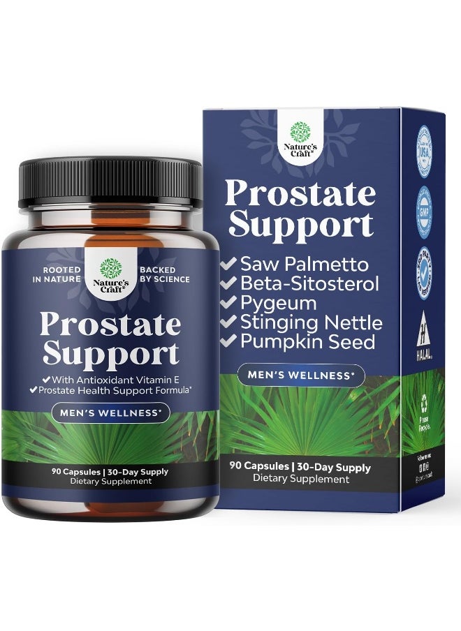 Nature's Craft  90  Capsules Prostate support for men's wellness