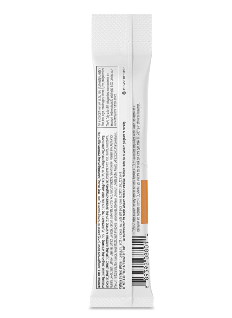 On-the-Go Powder Packets Orange, Essential Energy 2.6 Oz
