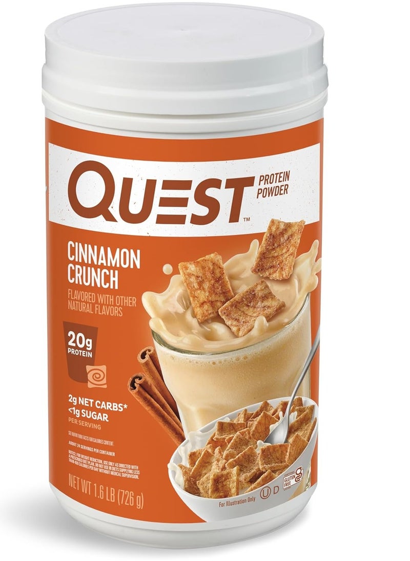Cinnamon Crunch Protein Powder 25.6 Ounce Pack of 1
