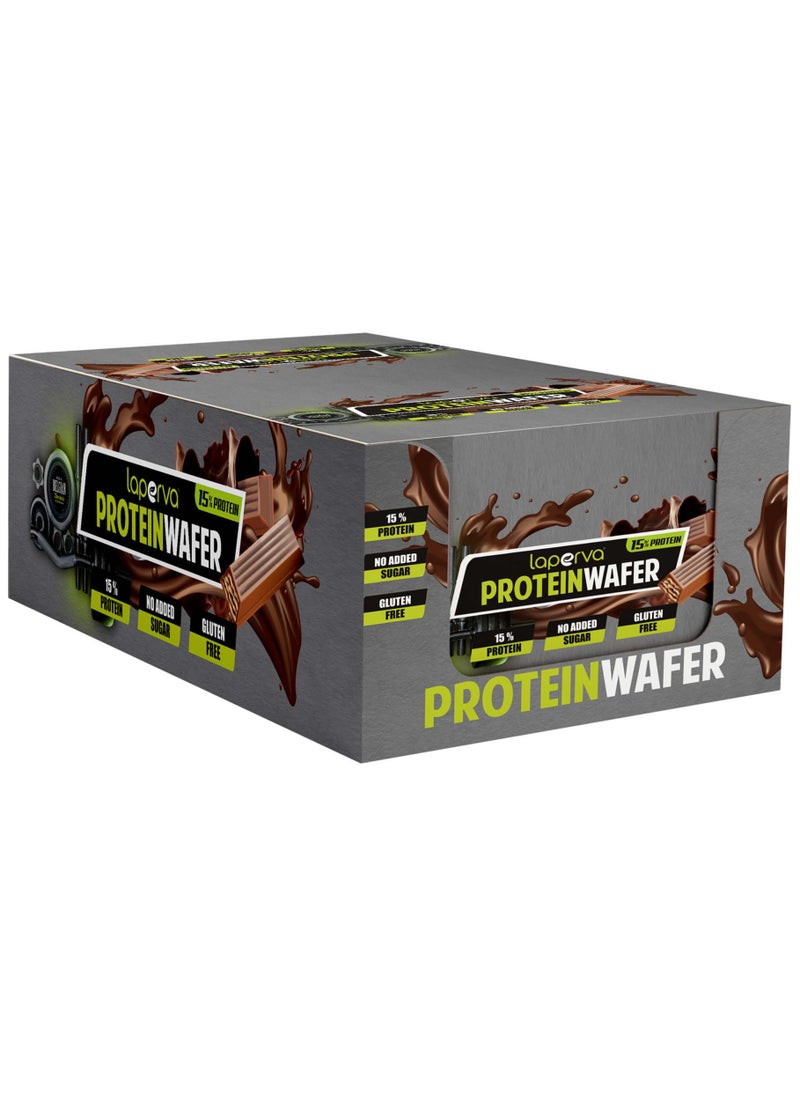 Laperva Protein Wafer, 1 Bar, Milk Chocolate -21.5g Pack of 25