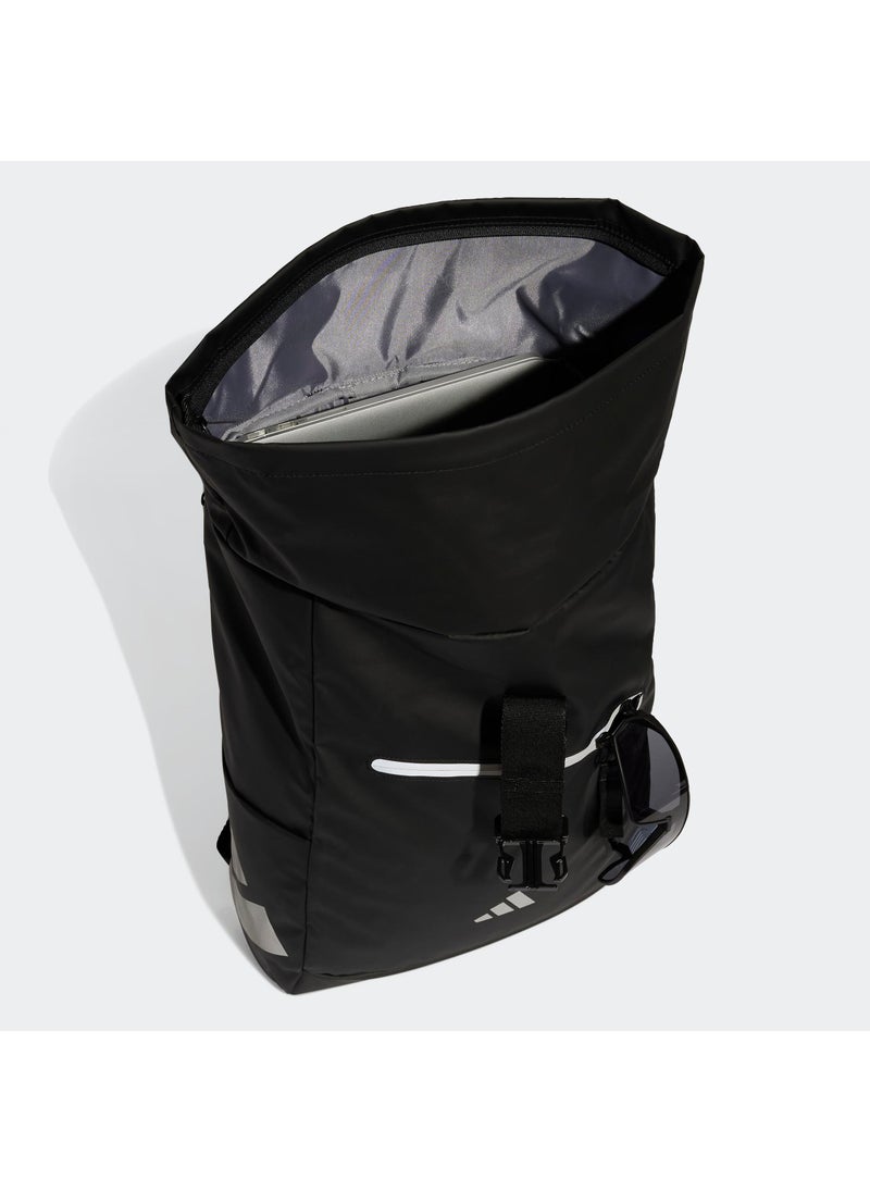 Ultramodern Back-To-University Rolltop Backpack