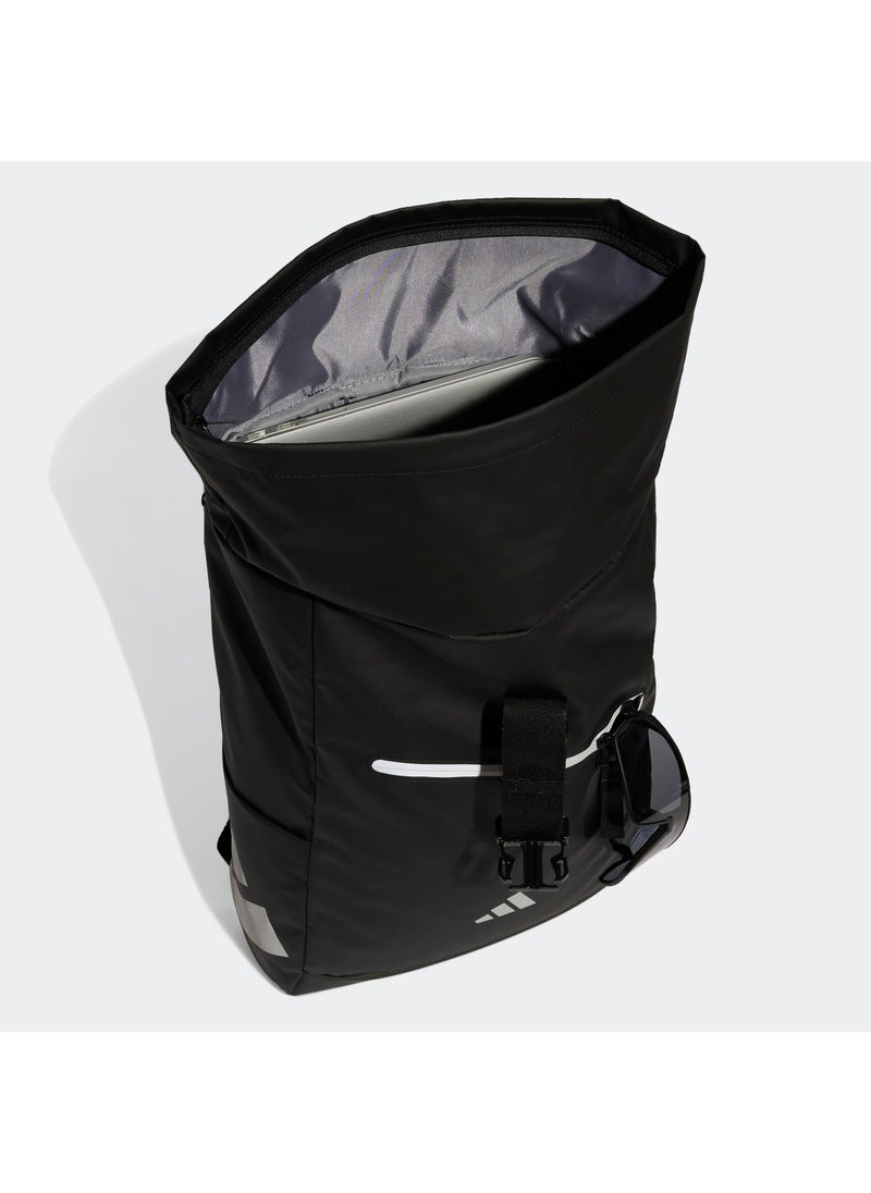 Ultramodern Back-To-University Rolltop Backpack