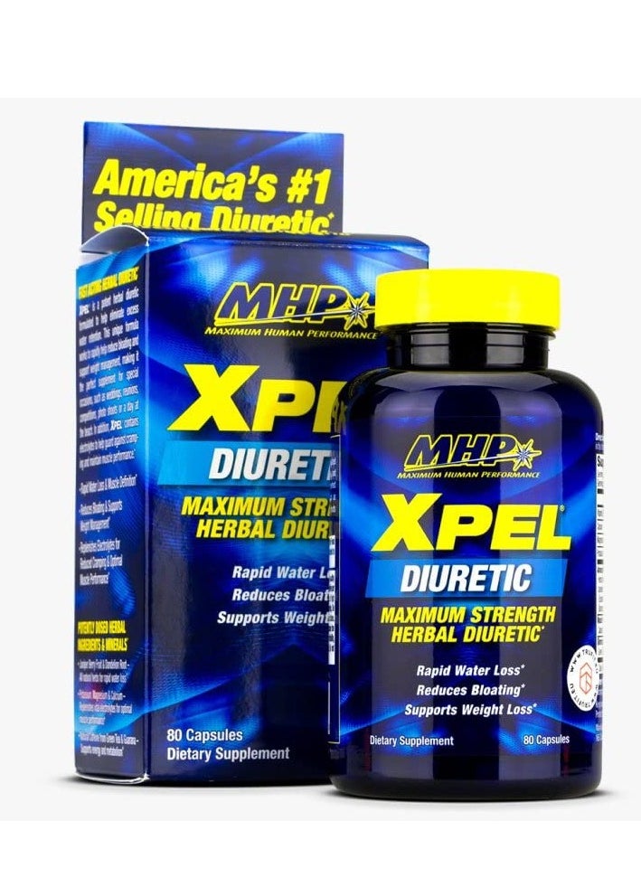 MHP Xpel Diuretic: Maximum Strength Herbal Formula for Weight Loss Support 20 Serving