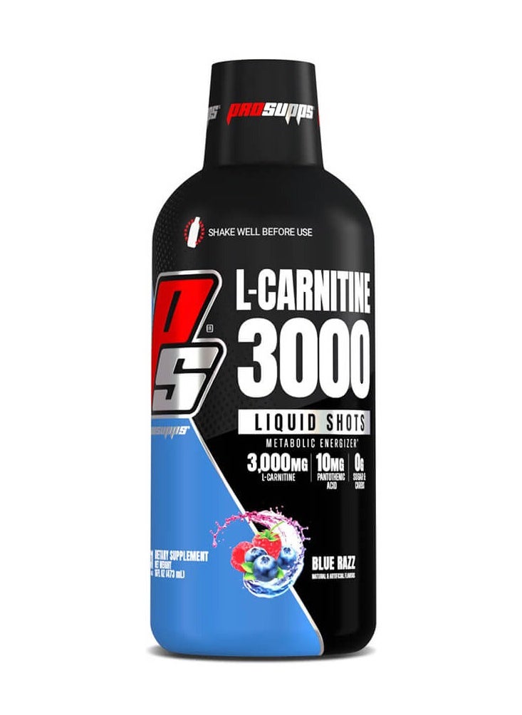 Prosupps Vanish L Carnitine 3000 Blue Raz Flavor