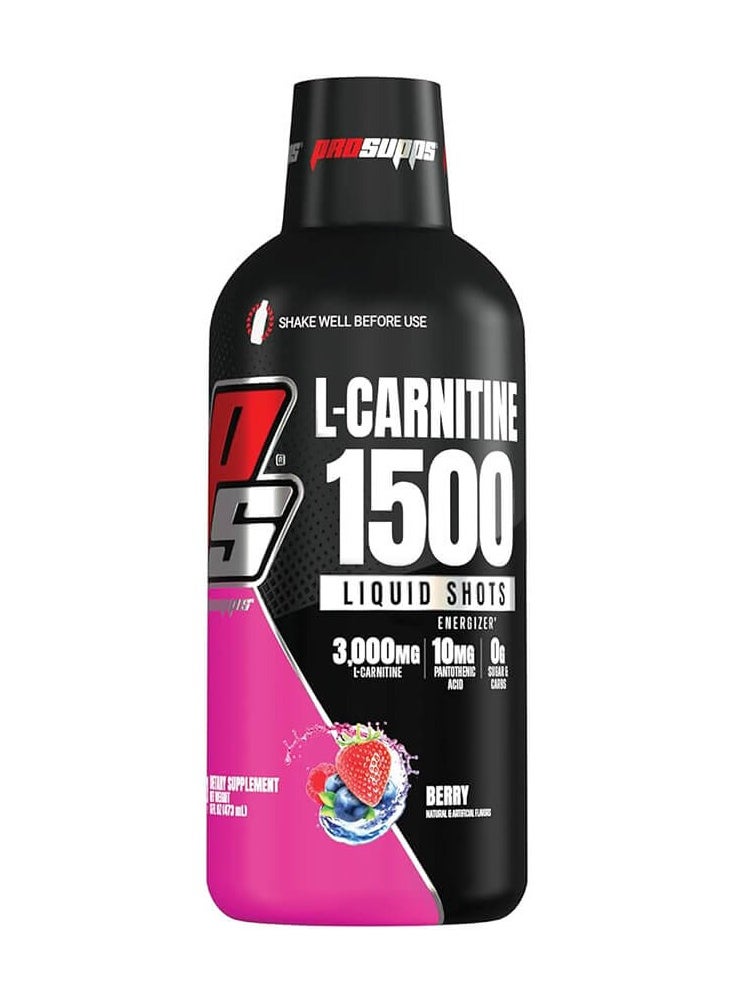 ProSupps L-Carnitine 1500 Liquid Shots 473ml Berry