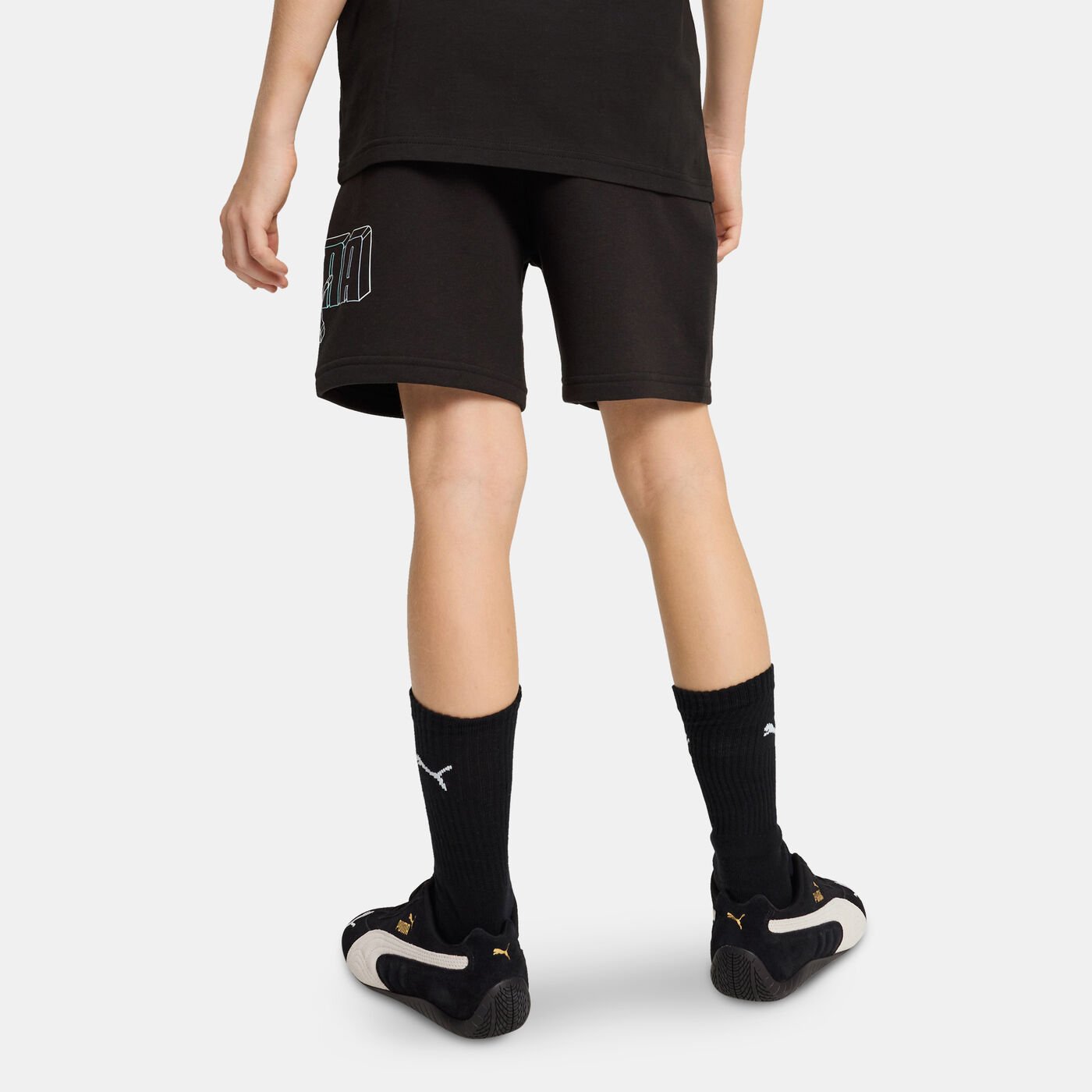 Kids' Essentials Logo Lab Execution Shorts